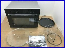 Samsung Convection Microwave CounterTop Black Oven MC12J8035CT /AA New NOB