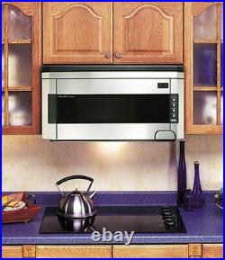 Sharp 1.5 Cu. Ft. 1000W Over-the-Range Microwave Oven with Concealed Control Pan