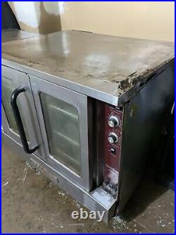 Southbend SilverStar Commercial Electric Double Deck Convection Oven with 6in Legs