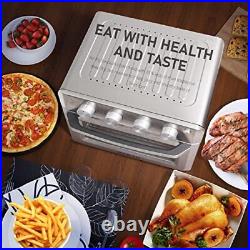 #Toaster Oven Air Fryer ComboDAWAD 19QT Countertop Convection Oven for Fries