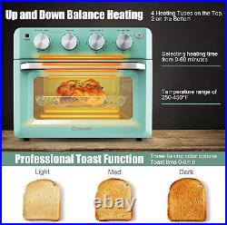 Toaster Oven Countertop, 7-In-1 Convection Oven with Air Fry, Bake, Broil, Toast