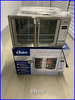 USED Oster Air Fryer Counter Convect Toaster Oven FrenchDoor Digital Controls XL