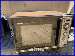 Vintage Sharp Carousel Convection Microwave Oven R-8010 WORKS RARE