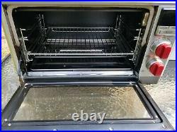 WOLF Gourmet Convection Toaster Oven Countertop WGCO100S very lightly used/ box