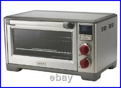 WOLF Gourmet Countertop Oven. Red Knobs. New in Box. Model #WGCO150S