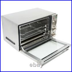 Waring WCO250X Quarter Size Electric Convection Oven Counter Top 3 Pan 120v