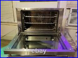 Wisco-620 Commercial Convection Counter Top Oven, Silver
