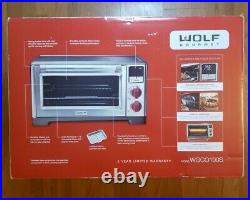 Wolf Gourmet Countertop Oven with convection WGCO100S Red Knob NIB