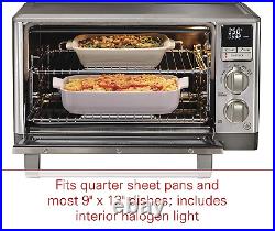Wolf Gourmet Elite Digital Countertop Convection Toaster Oven with Temperature P