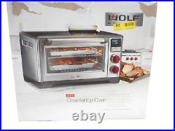 Wolf Gourmet WGCO150S Elite Digital Countertop Convection Toaster Oven NEW