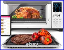 XL Air Fryer Toaster Smart Oven 12-In-1 Countertop Grill/Griddle Combo 30-Qt